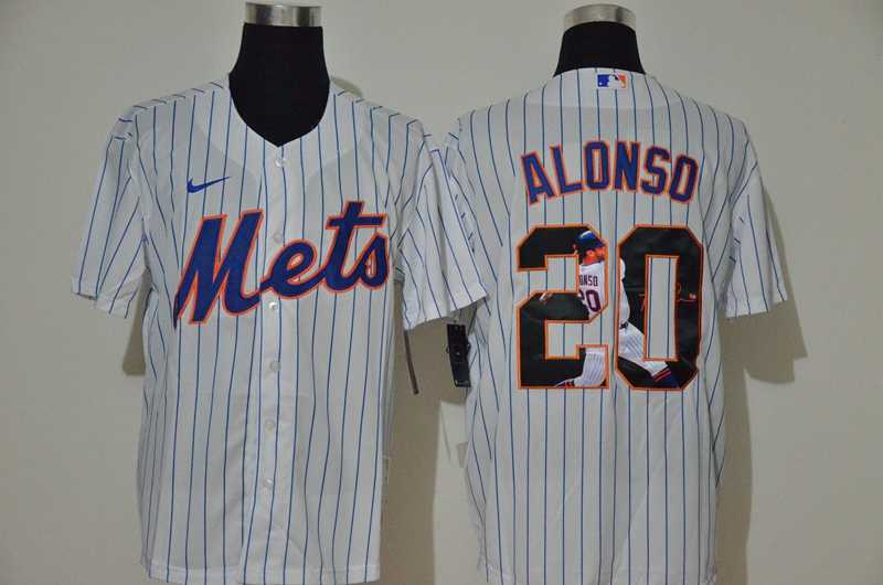 Mets 20 Pete Alonso White Nike Cool Base Player Jersey,We sell and wholesale Mets 20 Pete Alonso White Nike Cool Base Player Jersey on line form chian!